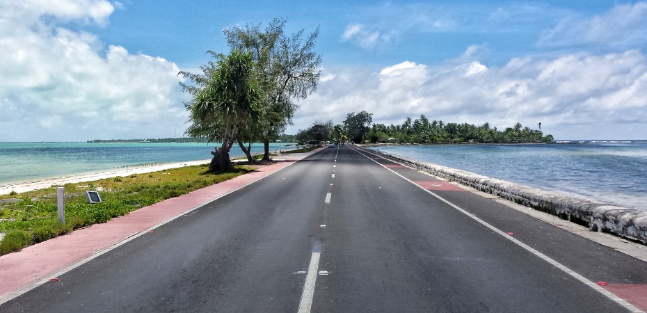 Image result for street scene in kiribati island